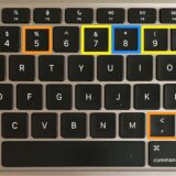 MacBookのキーボードをJIS配列からUK（またはUS）配列に変えた理由。各キー位置などをそれぞれ比較。